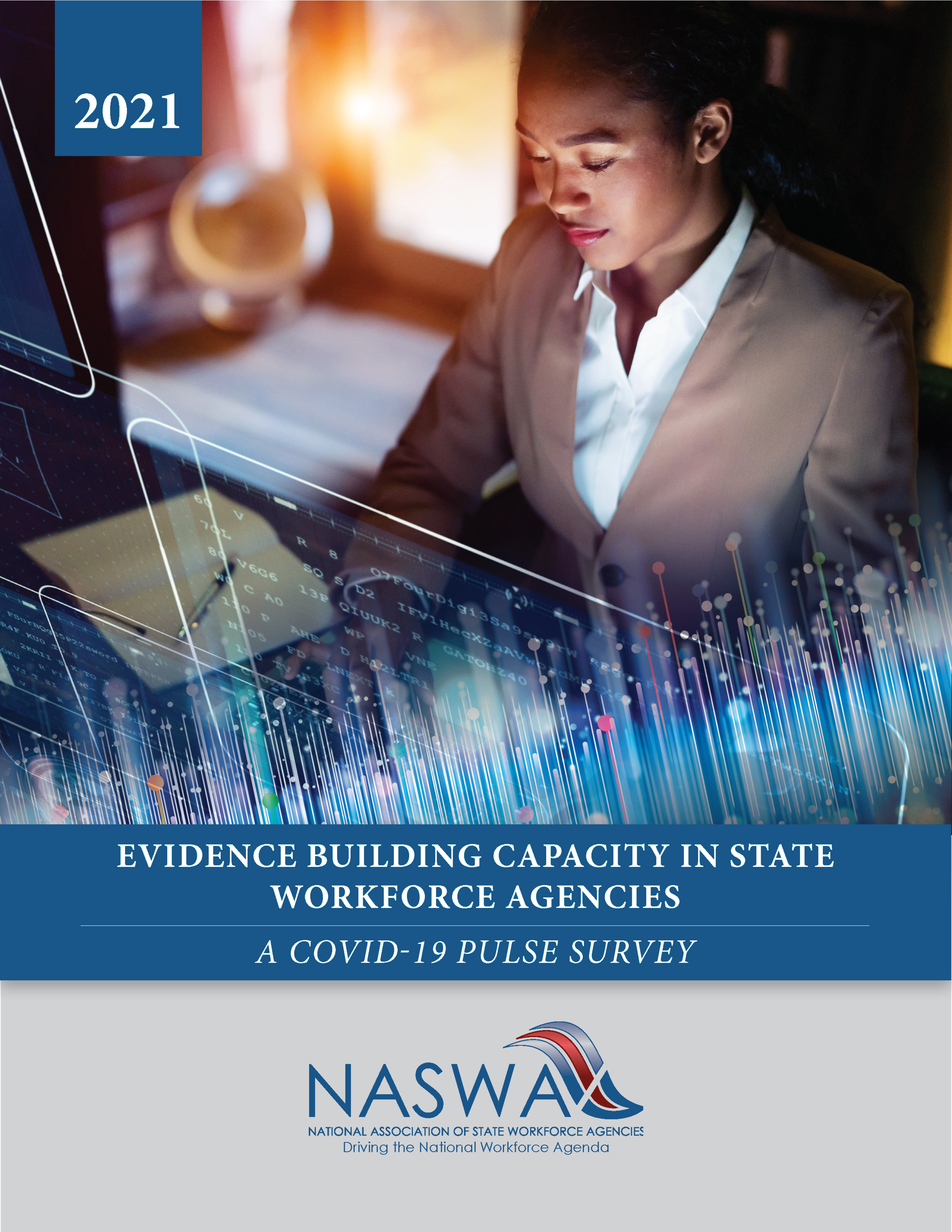 Evidence Building Capacity in State Workforce Agencies - COVID-19 Pulse Survey Report Cover Image