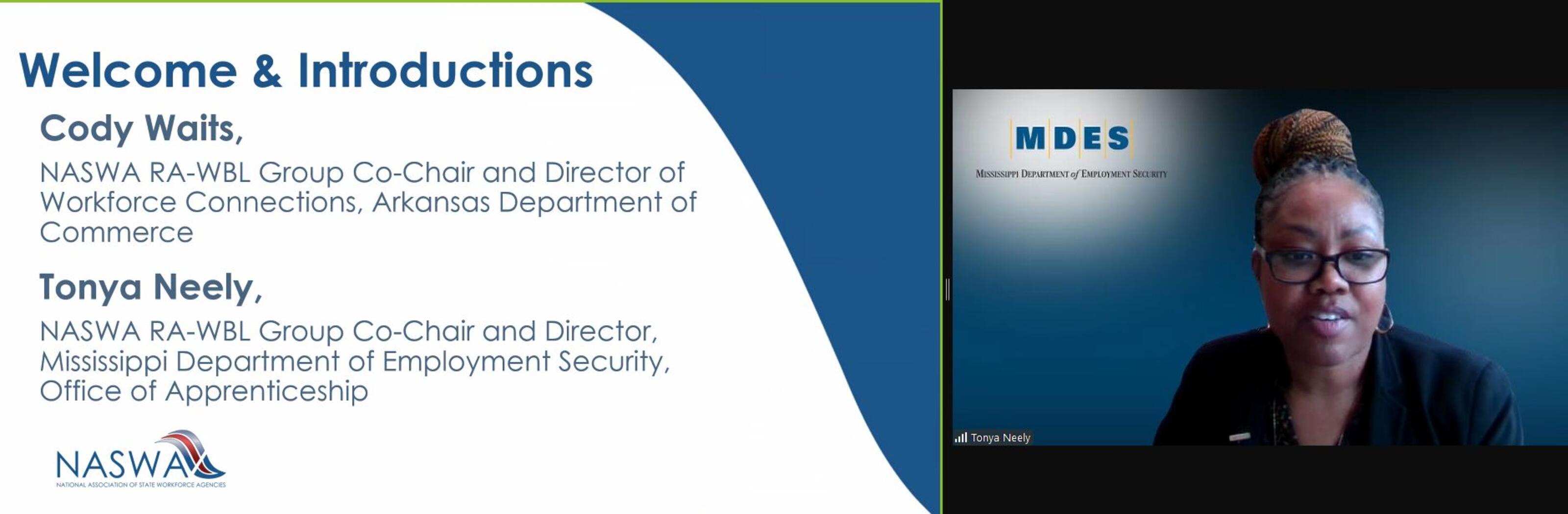 Registered Apprenticeship and Work Based Learning (RAWBL) Group Meeting