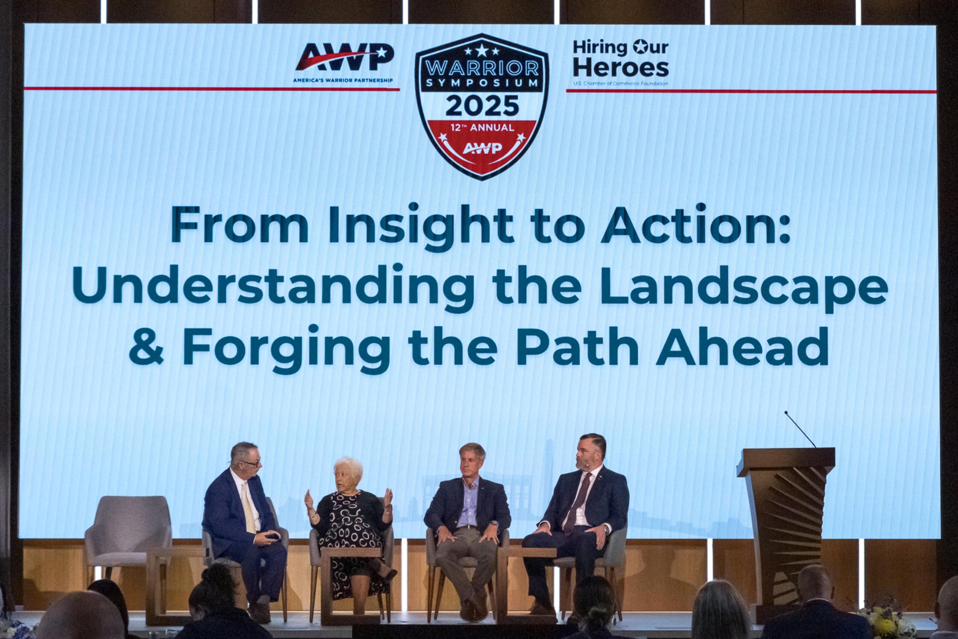 Lori Adams at America's Warrior Partnership 12th Annual Warrior Symposium