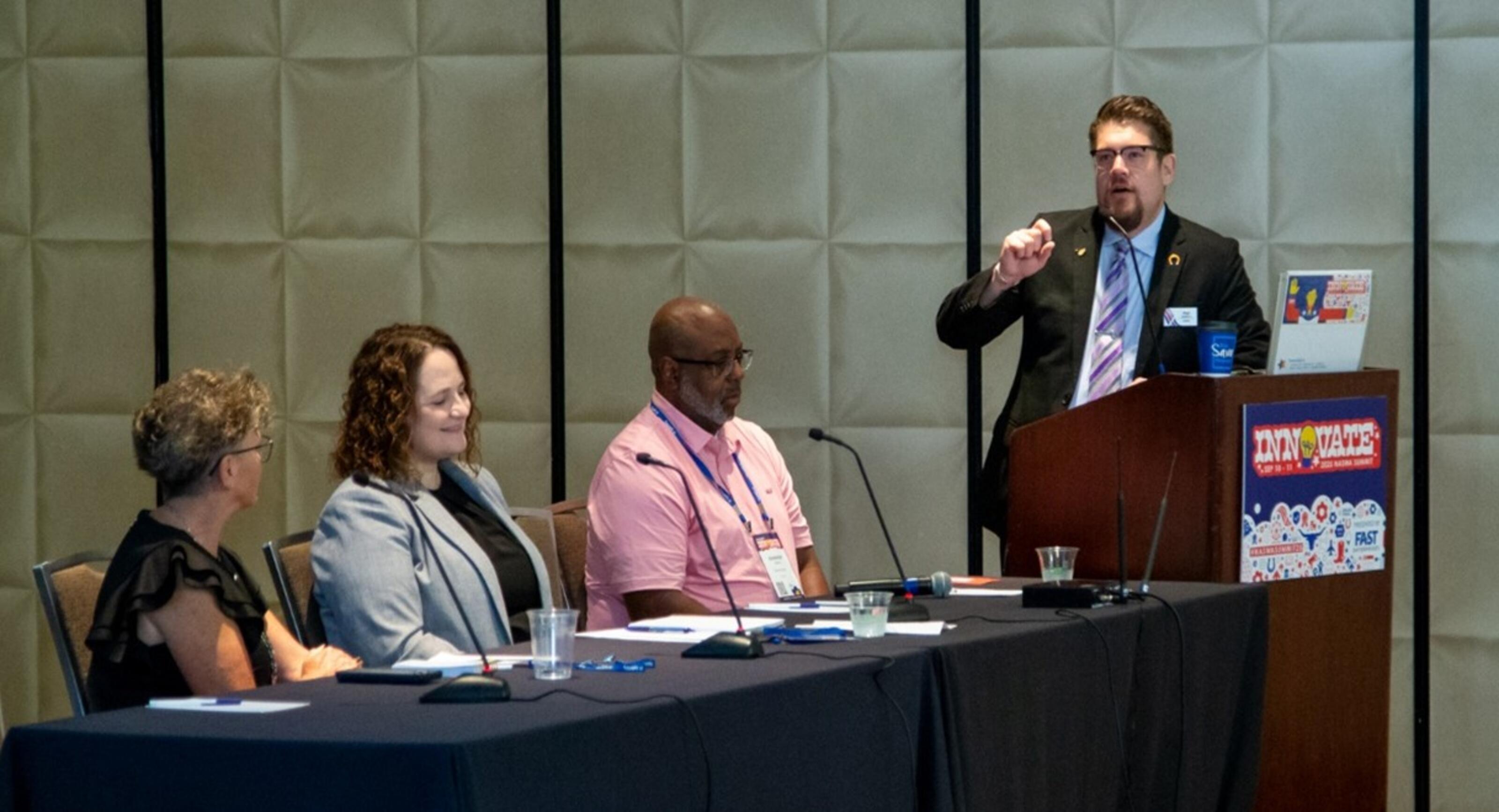 Paul Daniels presents at SUMMIT in Dallas, TX