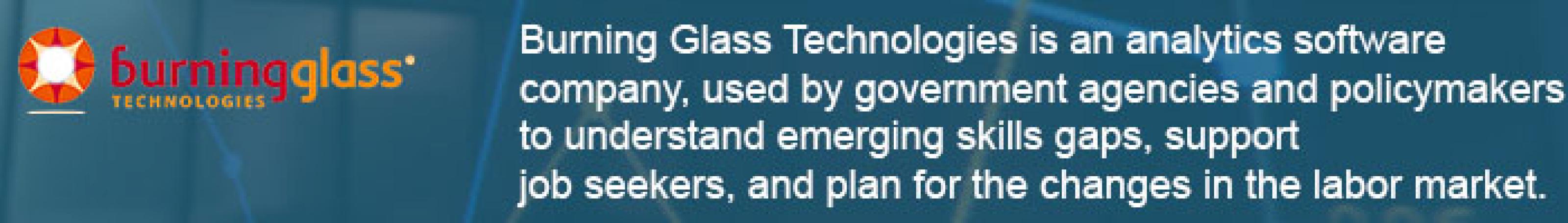 Burning Glass Technologies Sponsor Ad