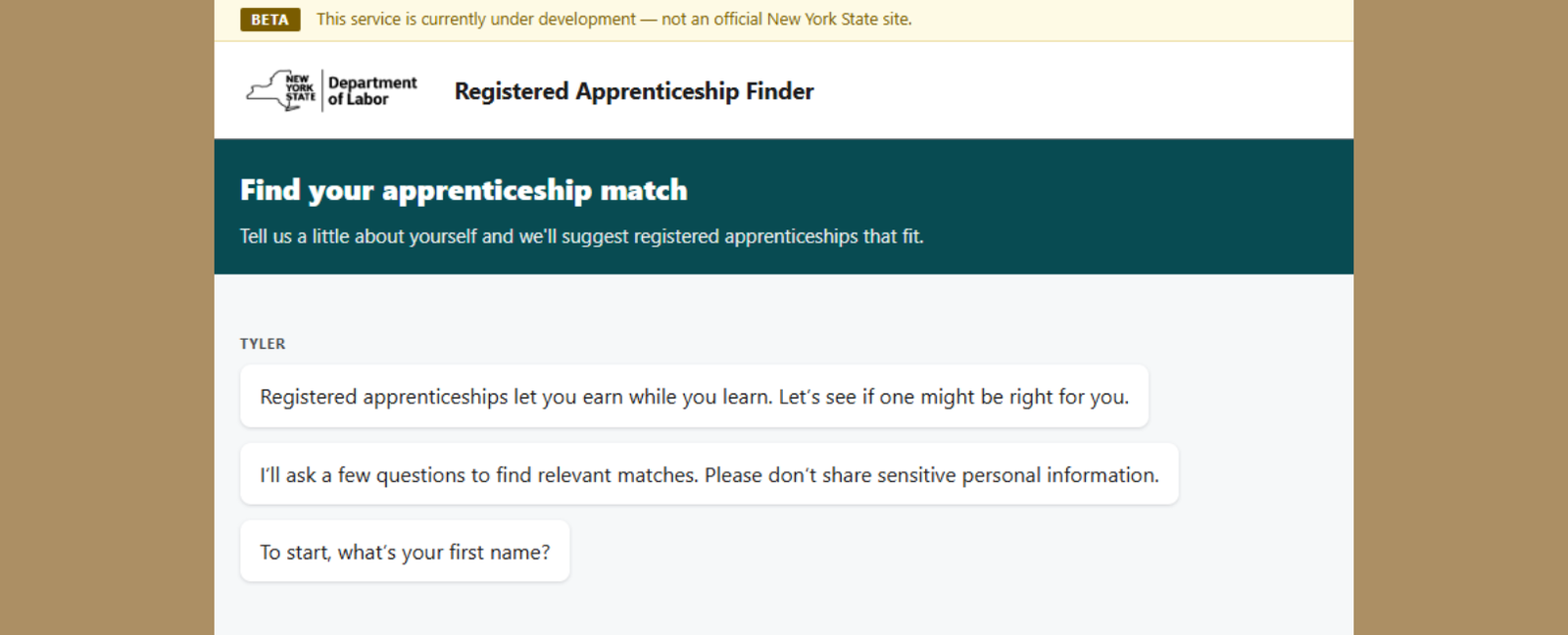 NY Registered Apprenticeship Finder