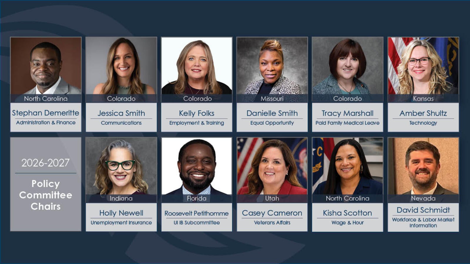2026-27 National Policy Committee Chairs