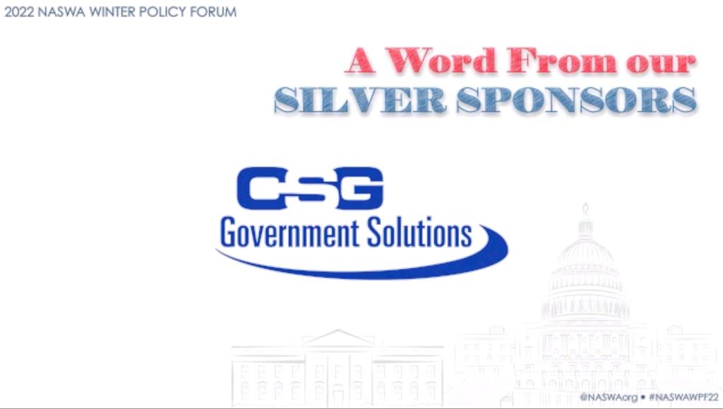 Silver Sponsor - CSG Government Solutions