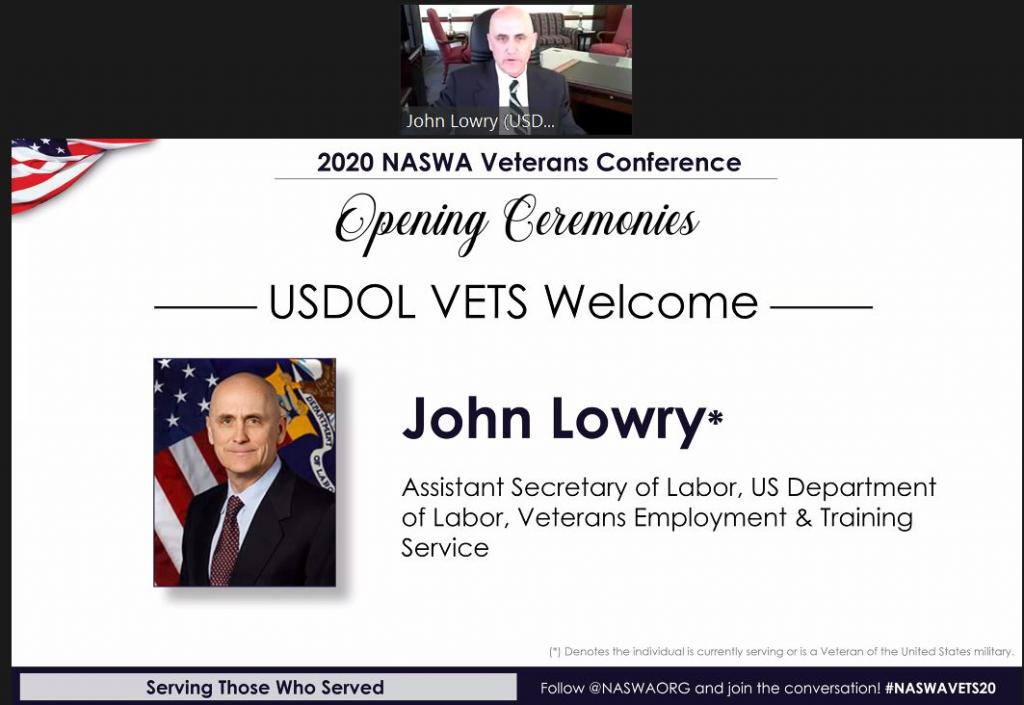 John Lowry, Assistant Secretary of Labor, U.S. Department of Labor