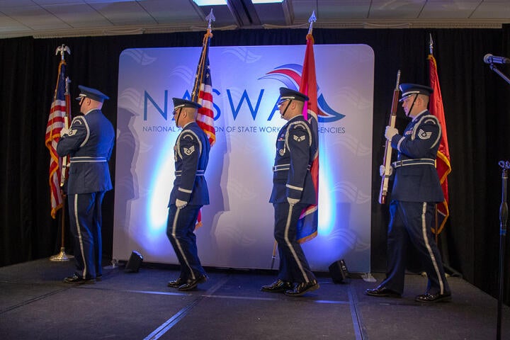 SIDES Seminar Colorguard