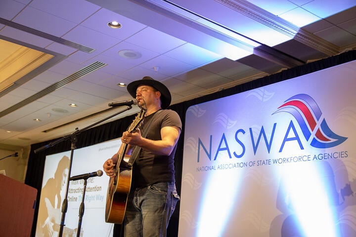 Harold Allen performs in opening plenary of SIDES Seminar