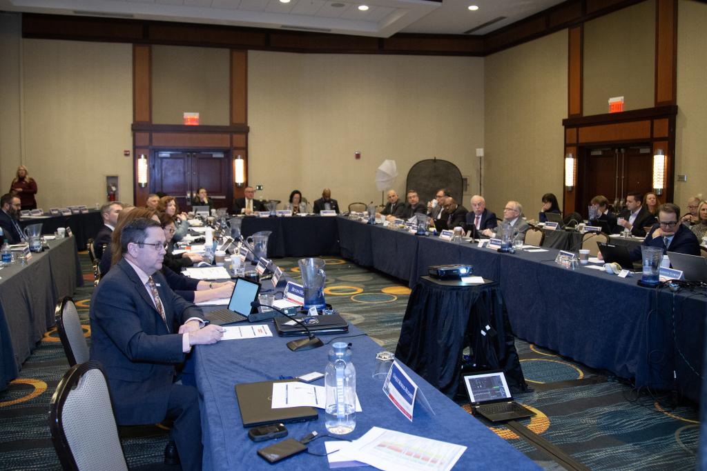 Full view of the Board of Directors' Meeting