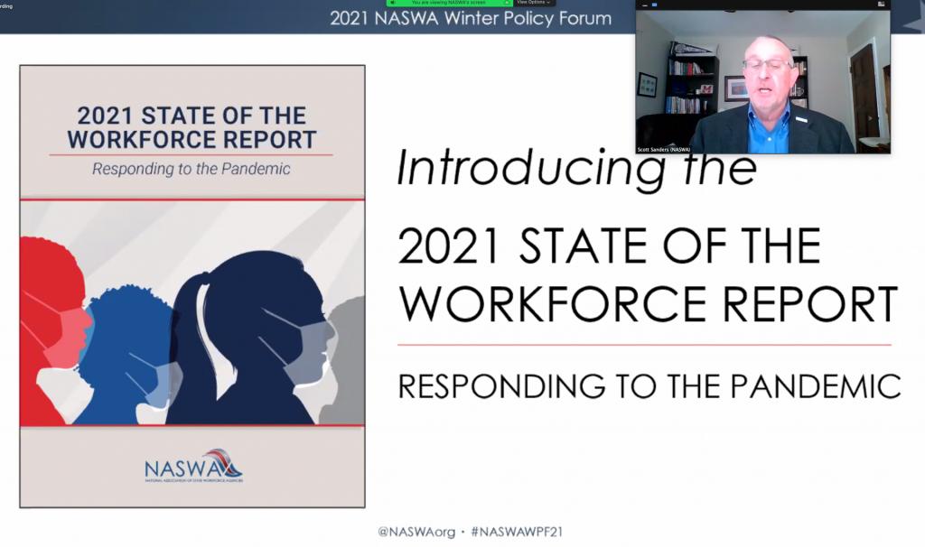 NASWA President and CEO Scott B. Sanders Introduces the 2021 State of the Workforce Report