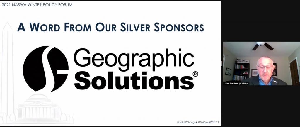 Thanks to our Silver Sponsor, Geographic Solutions!