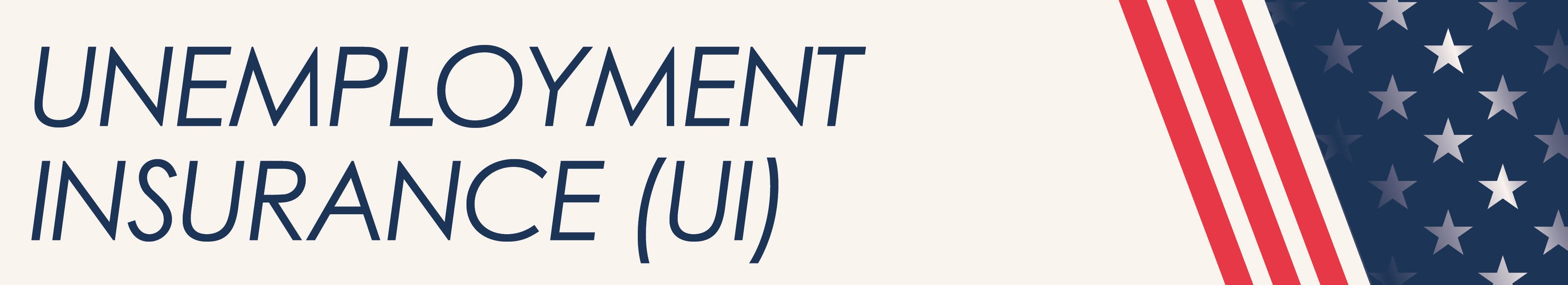 Header: Unemployment Insurance (UI)