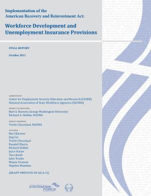 usdol_releases_naswa_report_-_implementation_of_the_american_recovery_and_reinvestment_act_workforce_development_and_unemployment_insurance_provisions